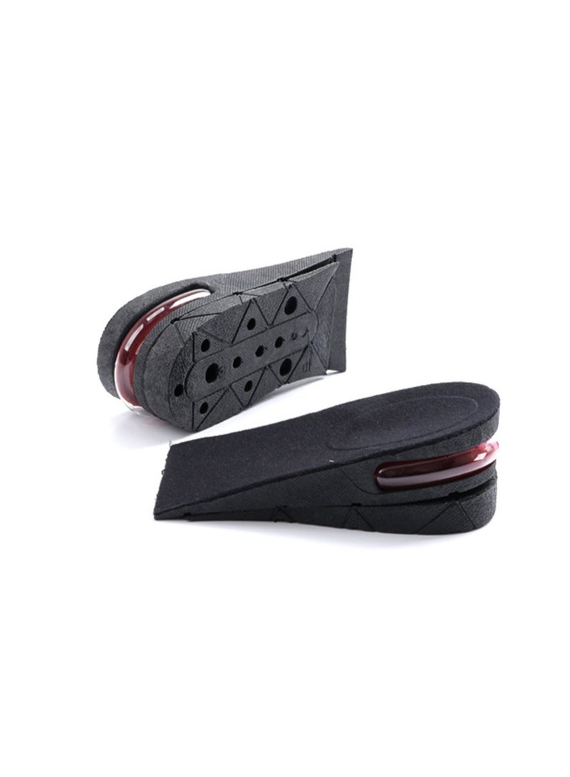 Unisex 7.5cm Height Increase Insole 3.2 Inches Breathable Adjustable Insoles Height Increase Insoles Shoe Lifts Increased Shoe Pad Elevator Insoles Half Elevator Insole for Men Women - Image 1