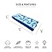 Big Joe Kona No Inflation Needed Pool Lounger with Headrest Paintbrush Blue Double Sided Mesh Quick Draining Fabric 55 feet Big - Image 4