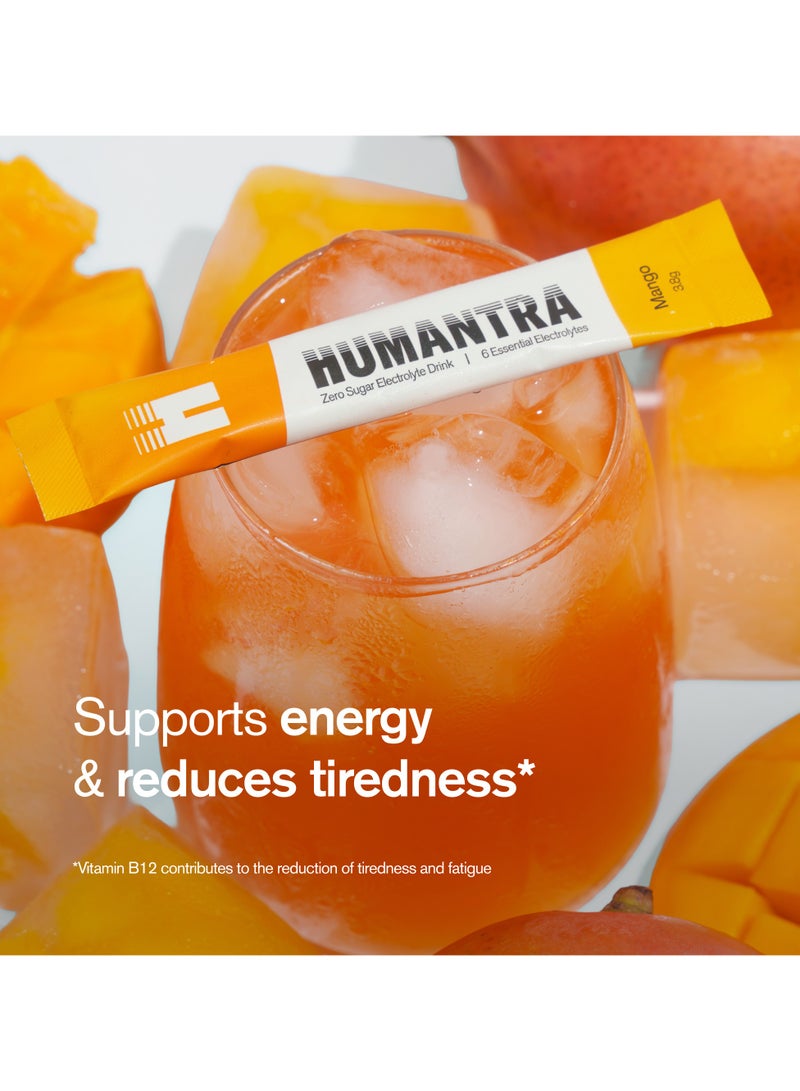 Humantra Mango Electrolyte Hydration 3.8gm Pack of 10 - Image 4