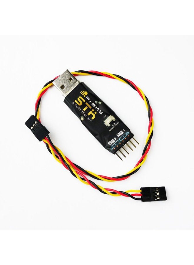 FrSky STK Tool - RC Tool Kit - Tool Kit - 12123474031 - Kid - S.Port 1 (upper) Monitor, S.Port 2 (down) Upgrade - Image 1