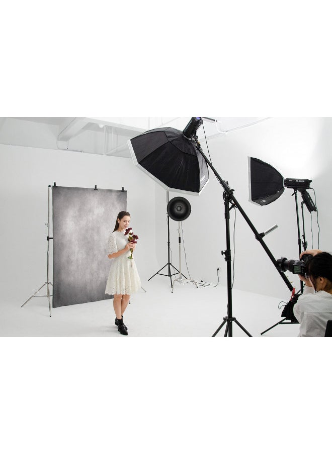 Kate - Kate 5x7ft Vintage Backdrops Abstract Grey Portrait Photo Backdrop for Photography Studio - Image 1