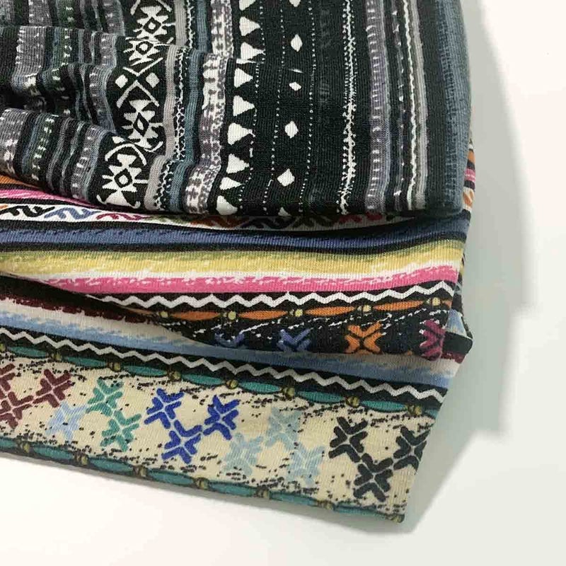 K-Elewon 3 Pack Women Wide Elastic Head Wrap Headband Sports yoga Hair Band (3 Pack(A10)) - Image 3