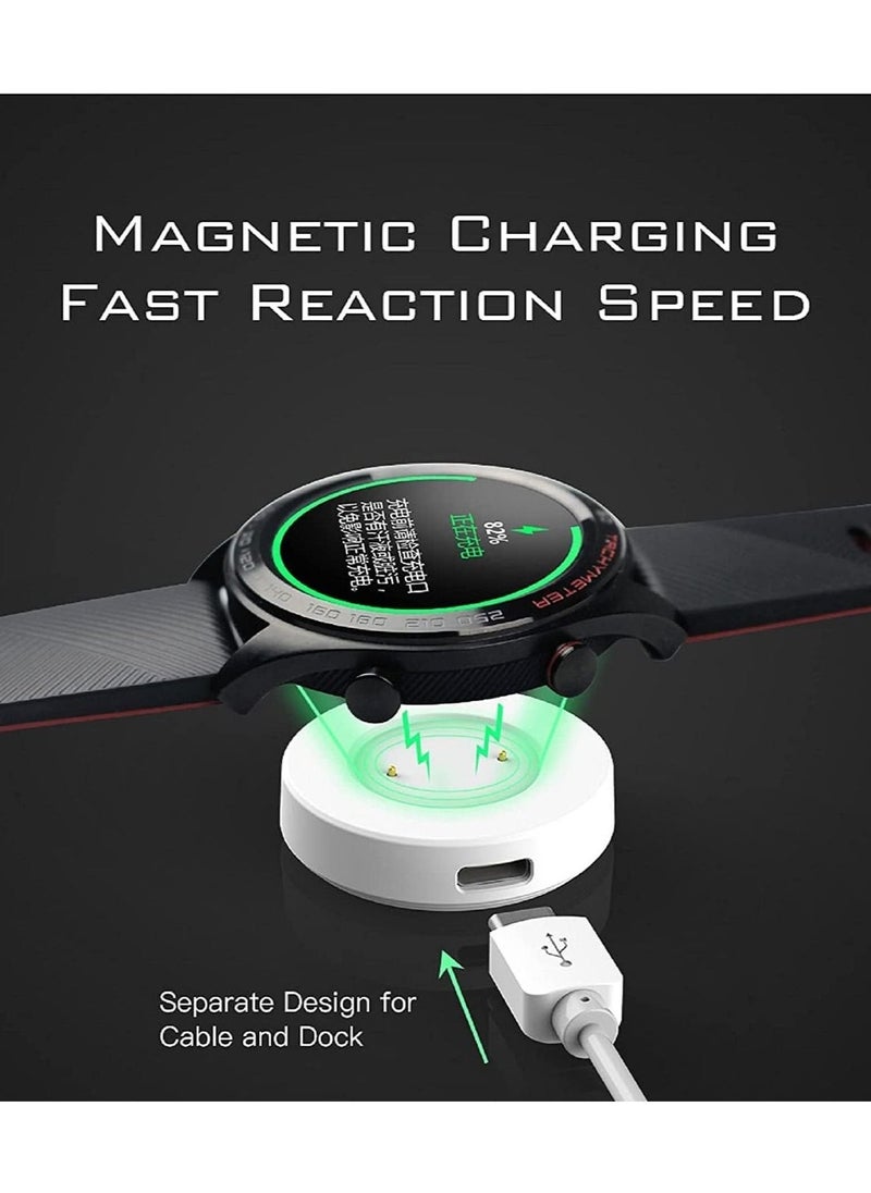 Huawei Watch GT Charger Cable with 1M USB Cable and Charging Base for Huawei Watch GT or Honor Watch - Image 2