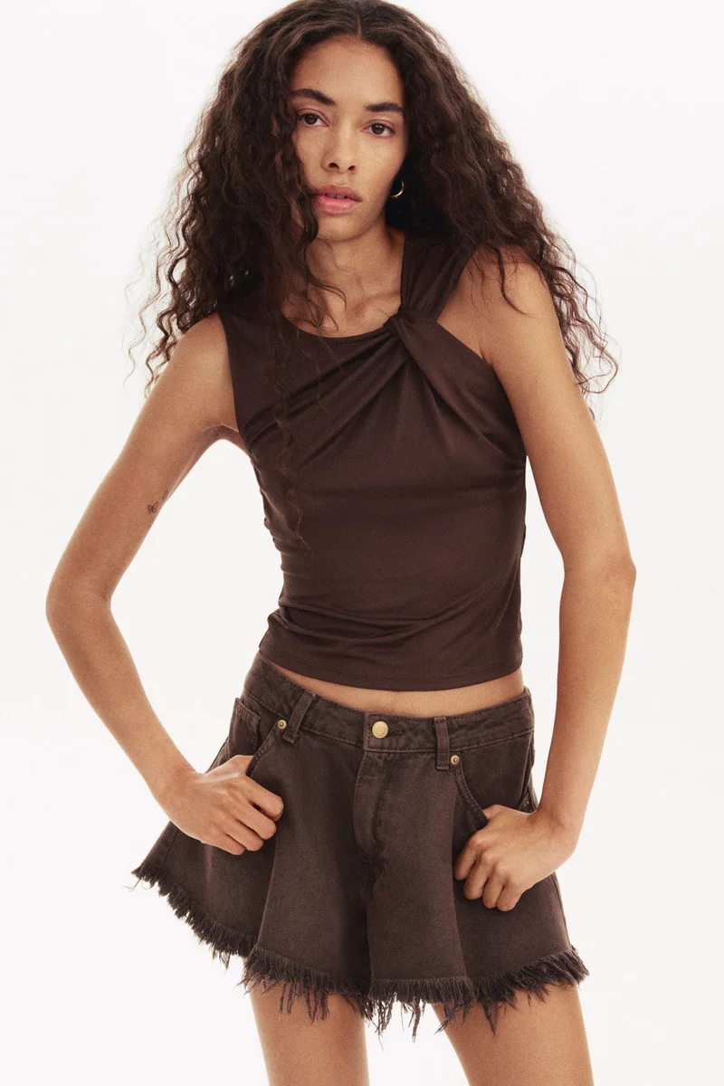 H&M Twist-detail vest top