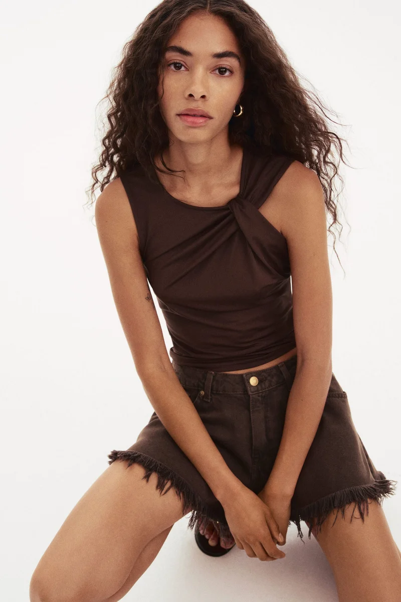 H&M Twist-detail vest top