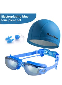 Electroplating blue