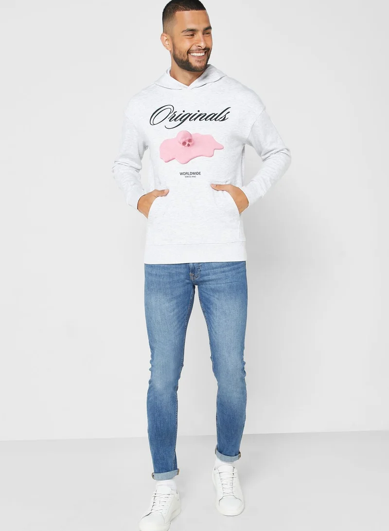 JACK & JONES Original Printed Hoodie