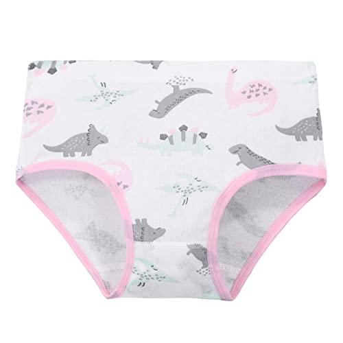 Cczmfeas Girls Kids Toddler Hipster Briefs Super Soft 100% Cotton Underwear Panties (as1, age, 3_years, Pink) - Image 4