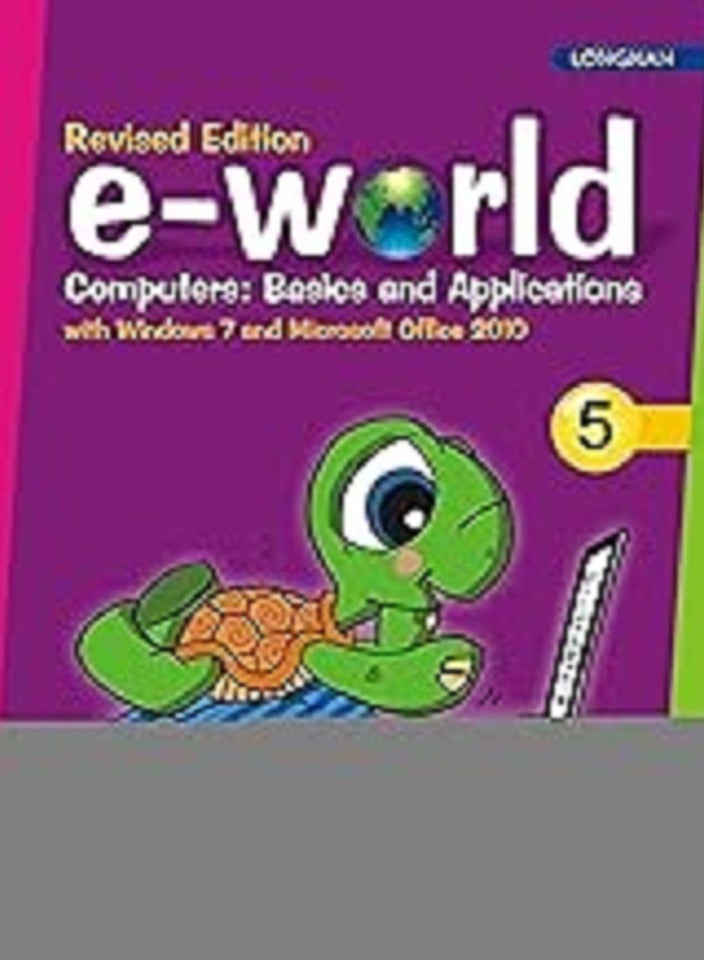 العالم الإلكتروني 5: أساسيات وتطبيقات الكمبيوتر لفئة CBSE 5