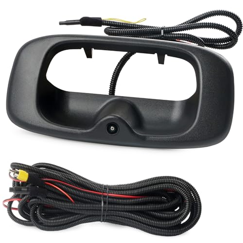BELKEBIR Tailgate Handle Backup Camera Compatible with 19992006 Chevy Silverado GMC Sierra 1500 2500 3500 HD Waterproof Reversing Rear View Back Up Camera Tailgate Handle Backup Kit Replaces 15228541 - Image 1