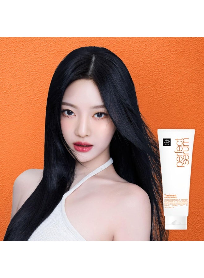 Mise En Scène علاج سيروم ميس إن سين | قناع شعر كوري لتأثير تغليف الشعر، علاج في المنزل، بلسم مغذي قابل للغسل، 6.08 أونصة سائلة (180 مل) - Image 4