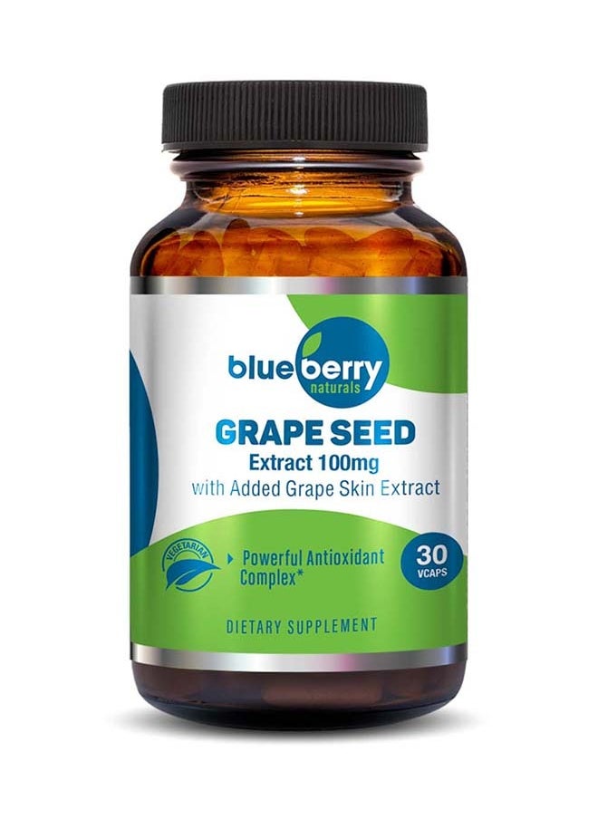 blueberry NATURALS - خلاصة بذور العنب 100 مجم 30 كبسولة - Image 1