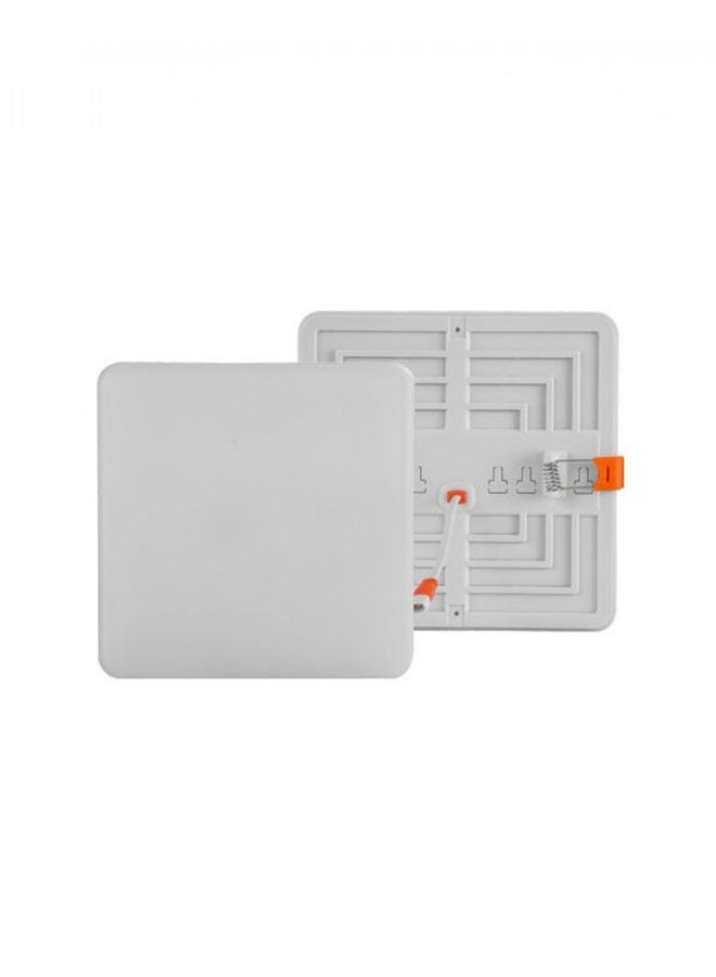 ٍSiera Light Square Ice Panel Light size 17 cm solar 24 watt 2508S - Image 2