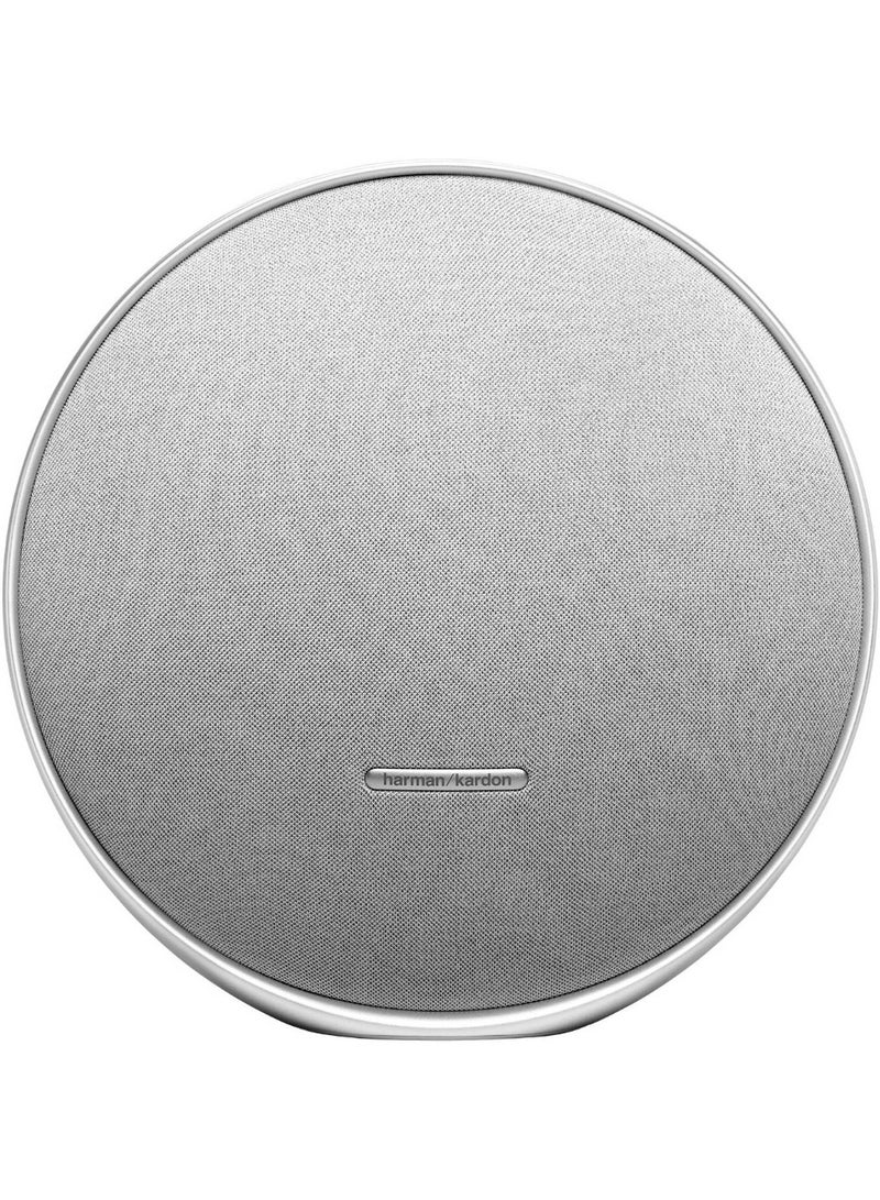 Harman Kardon Onyx Studio 9 Portable Speaker, 50W RMS Output Power, 1x 120mm Woofer, 3x 20mm Tweeter, Bluetooth 5.3 Connectivity, Type-C Port, Gray | HKOS9GRY - Image 1