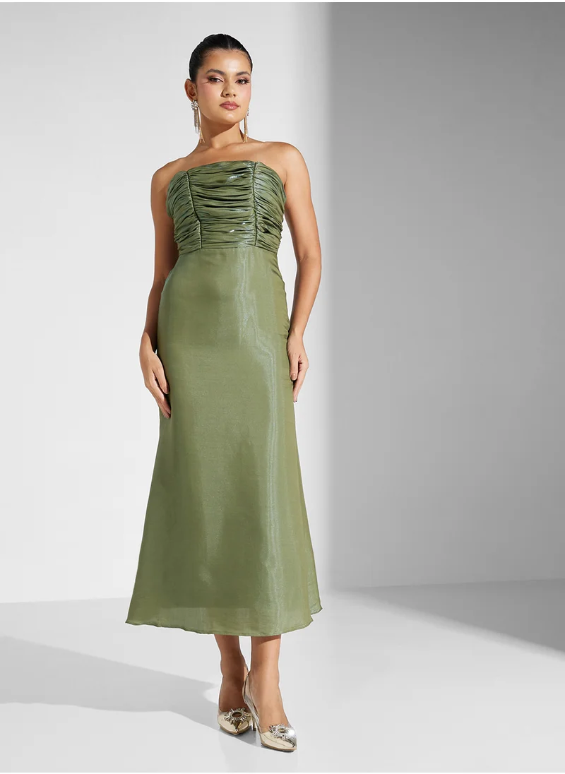 Akadia Fashion Two Piece Pleated Set