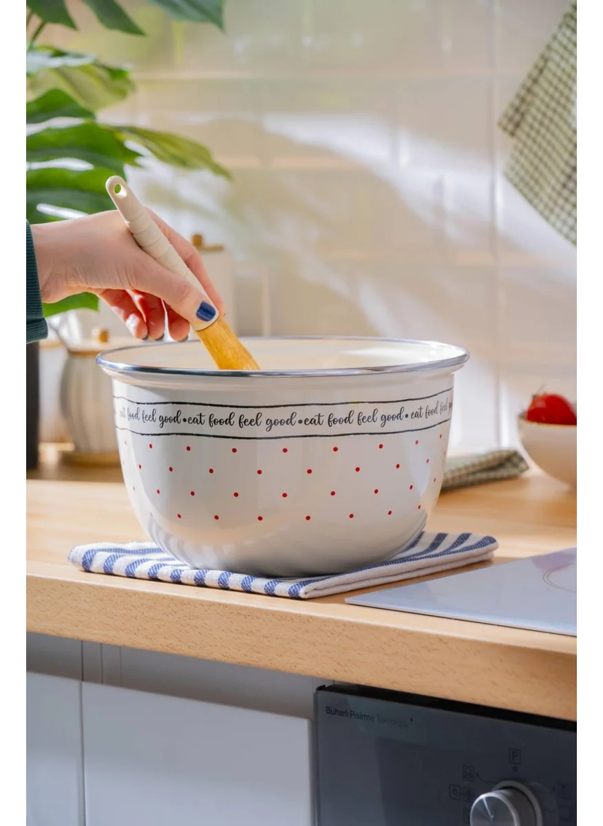 Acar Feel Good Enamel Mixing Bowl - 22 cm