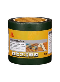SIKA SIKA - Multiseal, Self-Adhesive tear-resistant sealing tape, Grey, 4 Inches x 9.84 Ft (10 cm x 3 Mtr)  - Image 1