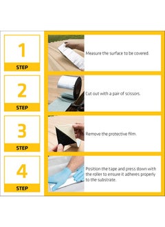 SIKA SIKA - Multiseal, Self-Adhesive tear-resistant sealing tape, Grey, 4 Inches x 9.84 Ft (10 cm x 3 Mtr)  - Image 4