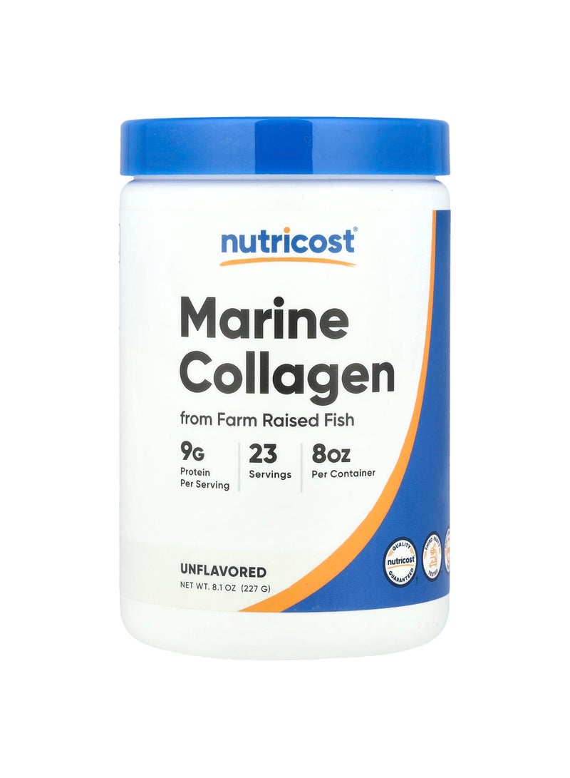 Marine Collagen From Farm Raised Fish, Unflavored, 8.1 oz (227 g)