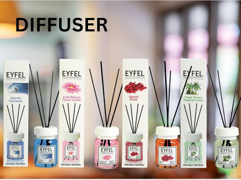 EYFEL Reed Diffuser - Cool Water 120 ml - Image 2