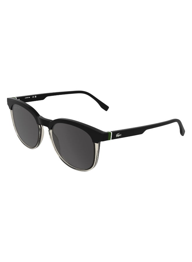 LACOSTE نظارات شمسية لاكوست كاملة الإطار L6073S 5219 (001) أسود/شفاف بلش - Image 2