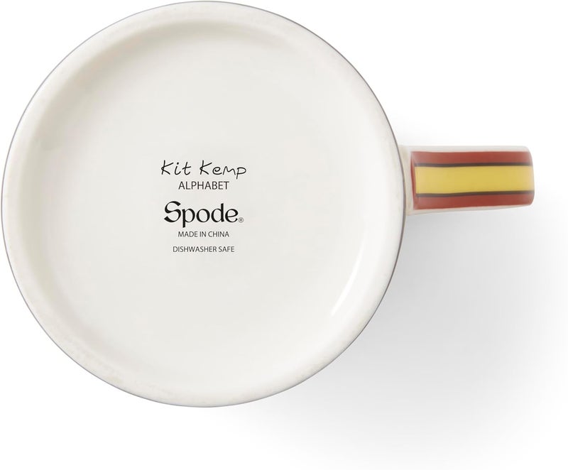 Spode Kit Kemp 12oz Alphabet Mug  Letter L Unique Stylish Pattern  Fine China  Dishwasher Safe  For Coffee and Tea  Fabulous Gift  Home or Office Use - Image 5