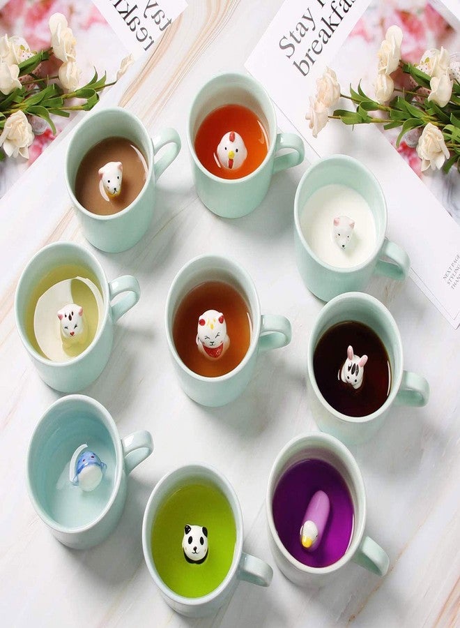 luckyse Duck Coffee Mug 3D Cartoon Ceramics Figurine Tea Cup for Boys Girls Kids Women Men - Image 4