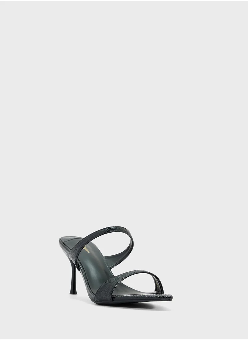 جينجر Pointed Heeled Mule