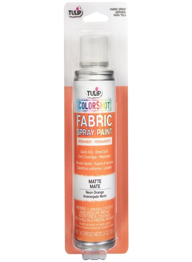 Tulip ColorShot Instant Fabric Color 3oz. Neon Orange - Image 1