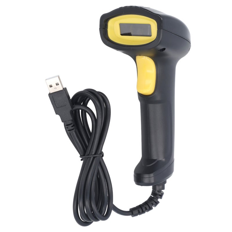 ماسح الباركود USB 1D 2D المحمول بجهاز استشعار CMOS للبيع بالتجزئة والخدمات اللوجستية والرعاية الصحية - سلكي بتقنية التوصيل والتشغيل لأنظمة ويندوز وأندرويد وiOS وOS X ولينكس - Image 1
