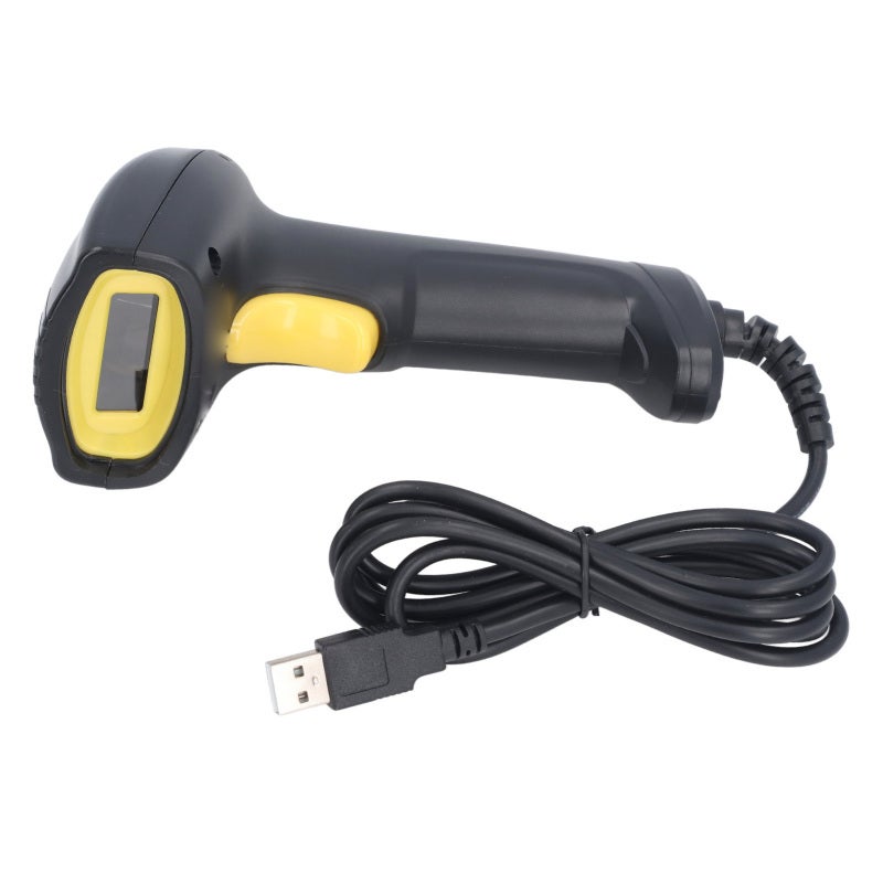 ماسح الباركود USB 1D 2D المحمول بجهاز استشعار CMOS للبيع بالتجزئة والخدمات اللوجستية والرعاية الصحية - سلكي بتقنية التوصيل والتشغيل لأنظمة ويندوز وأندرويد وiOS وOS X ولينكس - Image 3