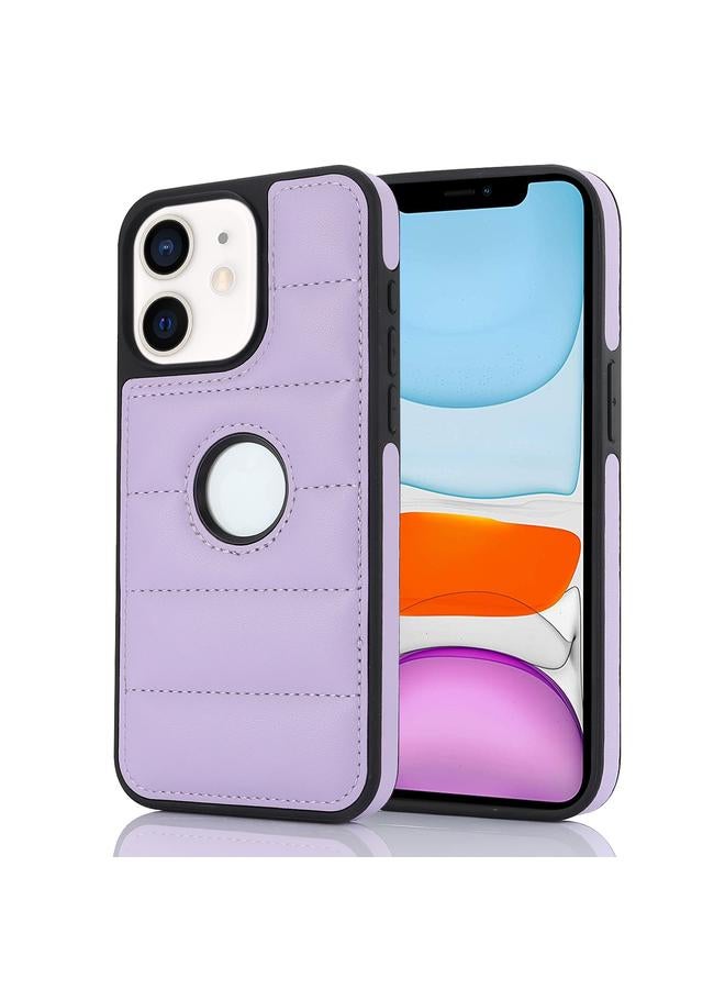 Zaboon Case For iPhone 11 Piano Key Hollow Cutout PU Phone Case - Image 1
