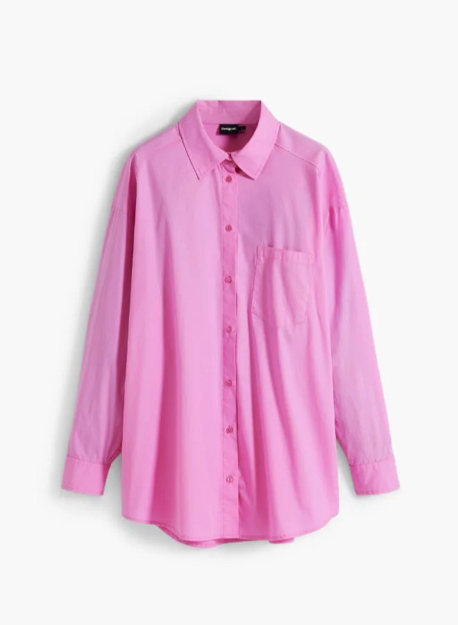 DESIGUAL Oversized comic strip shirt