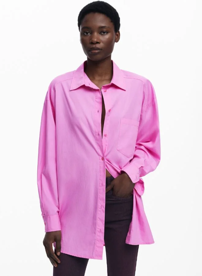 DESIGUAL Oversized comic strip shirt