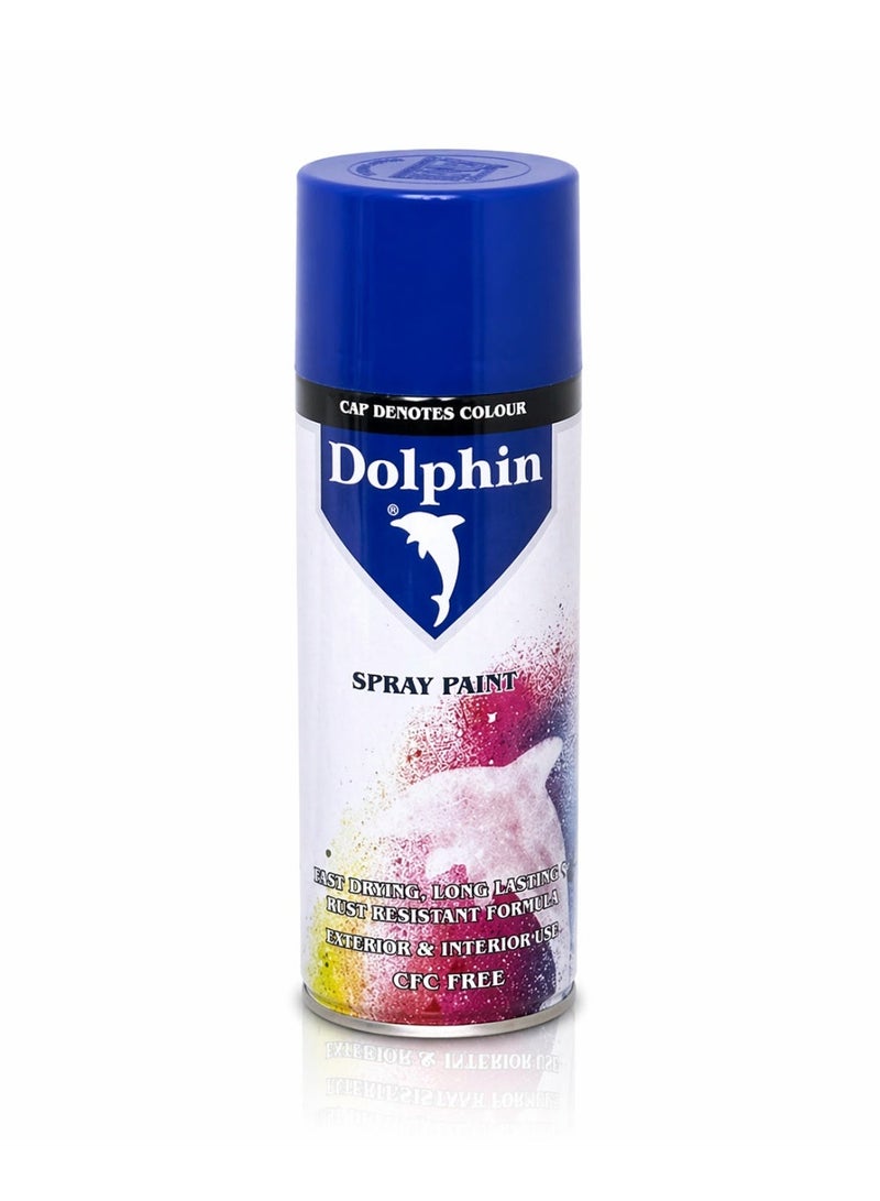 Dolphin Medium Blue Spray Paint Can - Dolphin Brand - Image 1