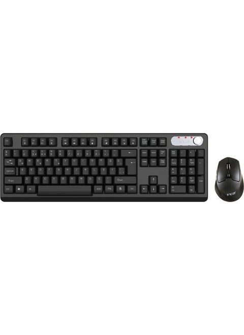 IWS-549U Rechargeable Silent Type-C Wireless Multimedia Keyboard Mouse Set
