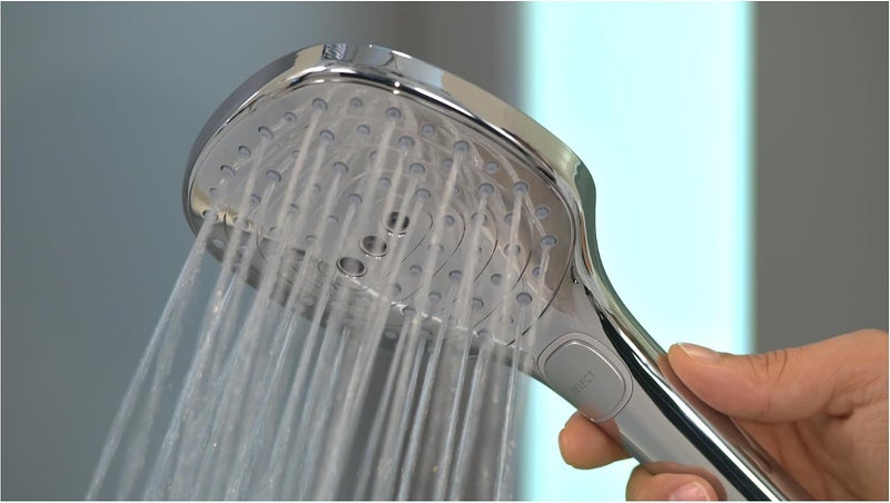 Hansgrohe Raindance Select E 5-Inch Handheld Shower Head with 3 Spray Modes - Image 2