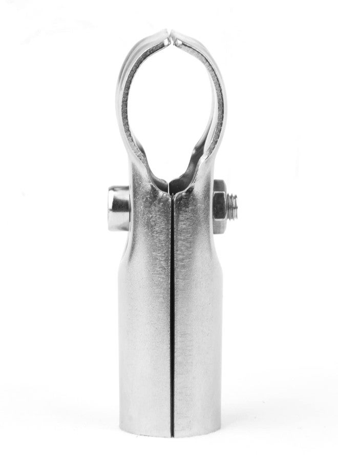 eoere 10 Sets T Pipe Connector for 1-3/8" x 1-3/8" Fence Pipe, Chain Link Fence Clamp, Stainless Steel - Image 5