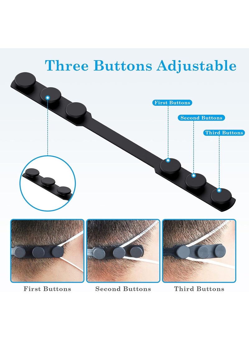 4 Pcs Anti-Tightening Mask Strap Extender Mask Holder Hook Ear Strap Adjustable Mask Fixing Buckle Relieve Pressure and Pain - Image 4