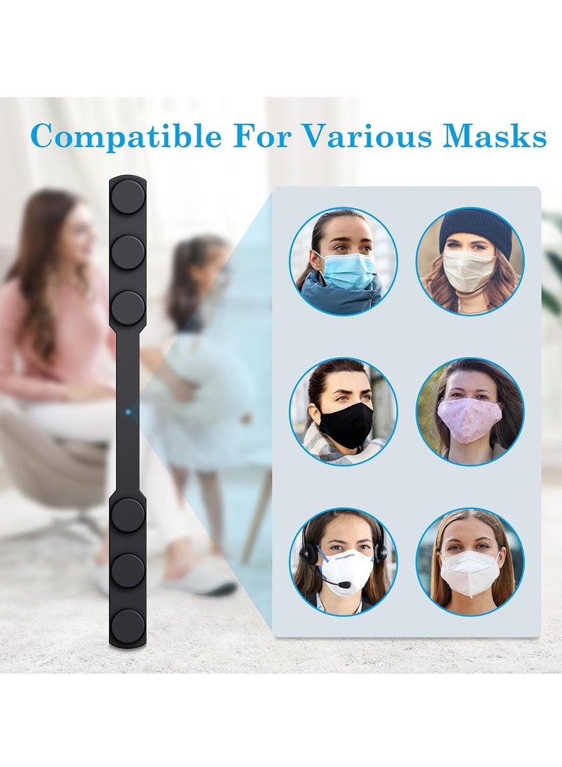 4 Pcs Anti-Tightening Mask Strap Extender Mask Holder Hook Ear Strap Adjustable Mask Fixing Buckle Relieve Pressure and Pain - Image 3