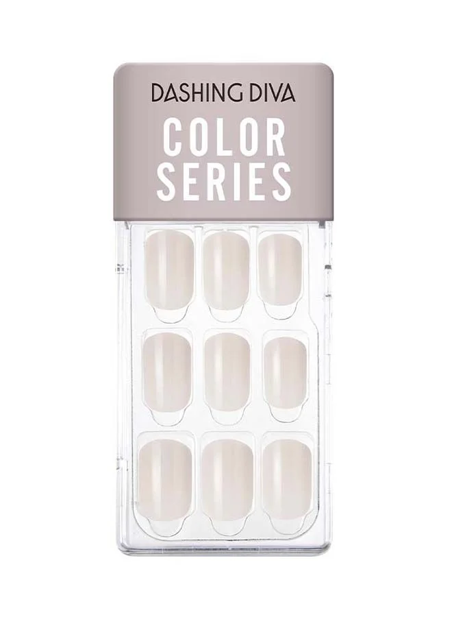 DASHING DIVA Magic Press Sheer Warm Gray