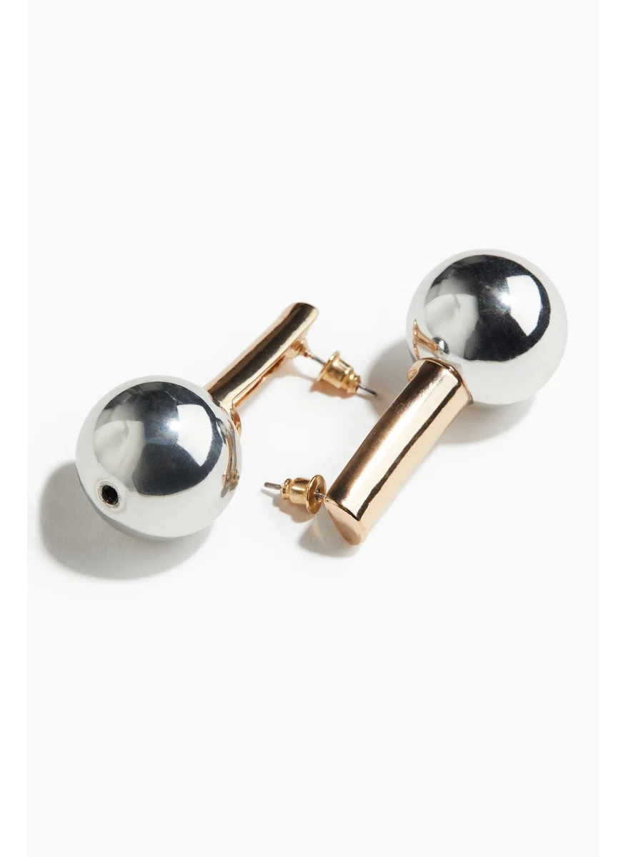 H&M Two-Toned Earrings