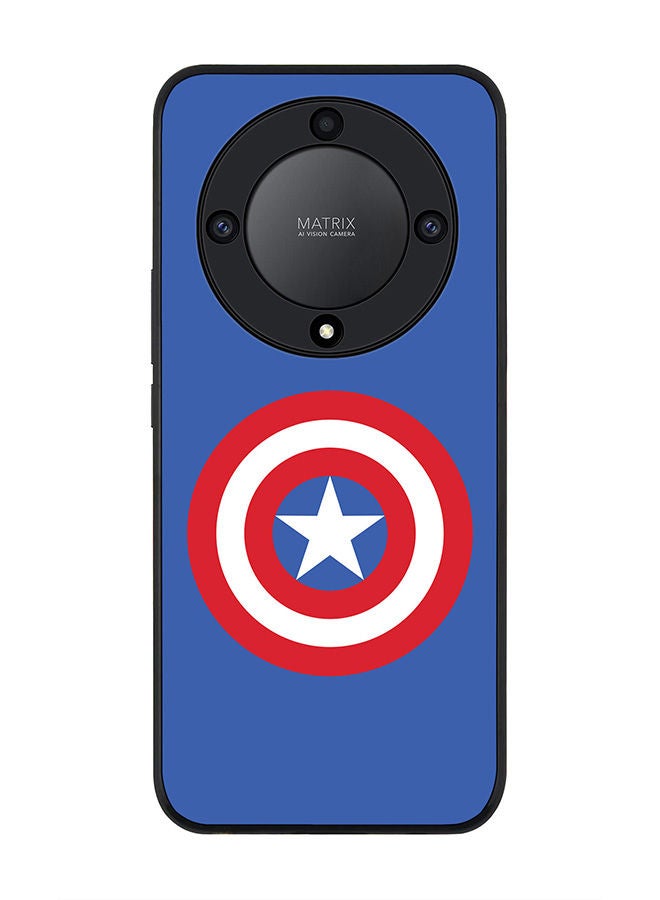 Stylizedd حافظة سوداء متينة لهاتف Honor X9a 5G، حافظة رفيعة، حواف مرنة من المطاط، مضادة للسقوط، غلاف TPU جل رقيق - الدرع - Image 1