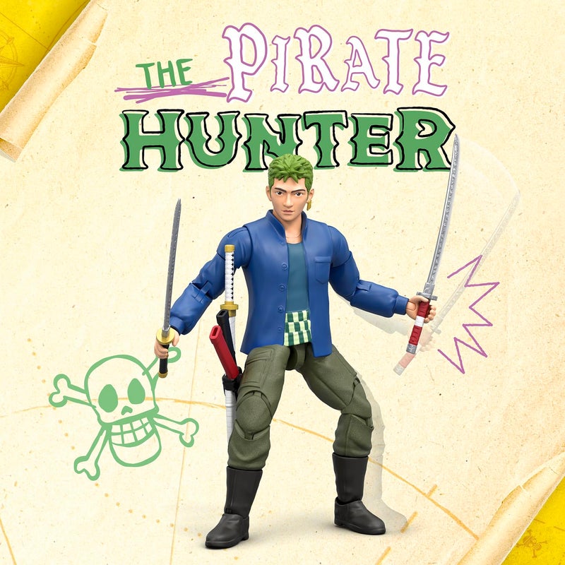 One Piece Adventure Series 1 Roronoa Zoro Action Figure (15.24 cm) - Image 3