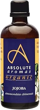 Absolute Aromas Organic Jojoba Oil 100ml in Glass Bottle Pure Natural Vegan and Cruelty Free - Image 1
