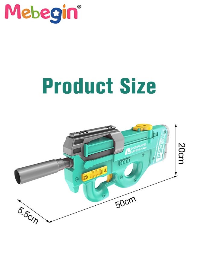 MEBEGIN - 50*5.5*20cm Water Syringe, Large Capacity Electric Hydraulic Giant, Water Syringe with Long Rang, Automatic Continuous Water Blaster, Suitable for Swimming Pool Party, Family Fun, Camping and Outdoor Activities, Ideal Gift for Kids - Image 1