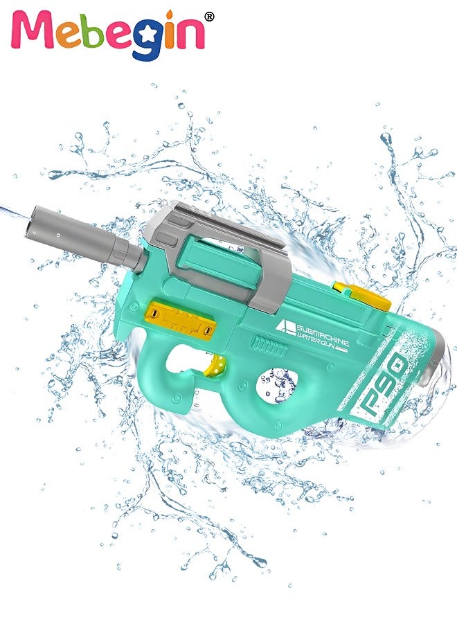 MEBEGIN - 50*5.5*20cm Water Syringe, Large Capacity Electric Hydraulic Giant, Water Syringe with Long Rang, Automatic Continuous Water Blaster, Suitable for Swimming Pool Party, Family Fun, Camping and Outdoor Activities, Ideal Gift for Kids - Image 1