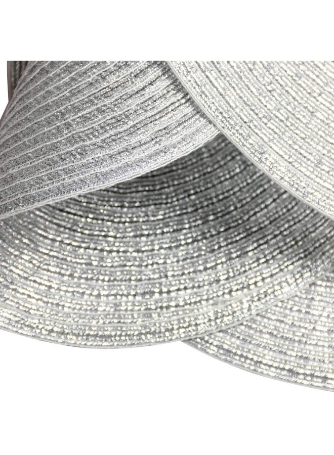 WinCheer Round Braided Placemats Set of 4, Woven Heat Resistant Washable Kitchen Table Mats with 4 Coasters for Dining Home Wedding Outdoor Party - Image 3