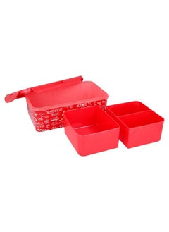 Disney Rectangular Food Container with Removable Compartments 1190 ml Food Box with Spiderman Urban Web BPA Free Leak Proof Lunch Box for Kids  - Image 5