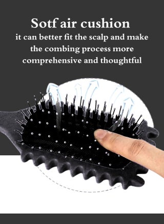 Hair styling and detangling comb - R04 - view 3